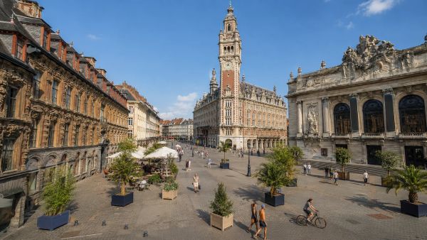 Le vieux-lille a franchi les 5 000 euros le mètre carré, et l'écart avec le reste de la ville se creuse